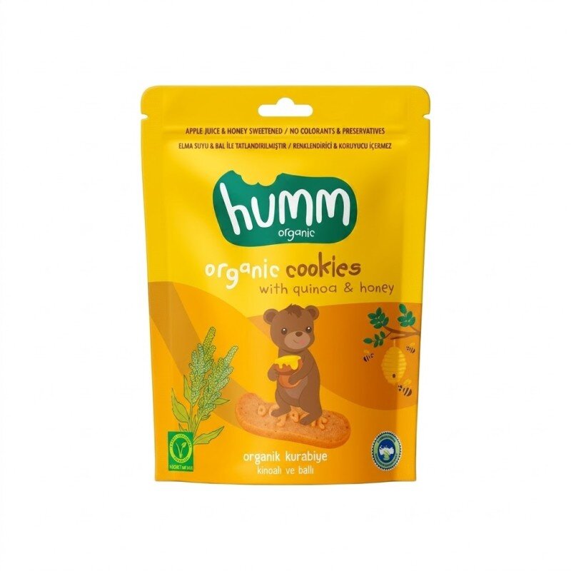 Ballı ve Kinoalı Kurabiye (55 g)