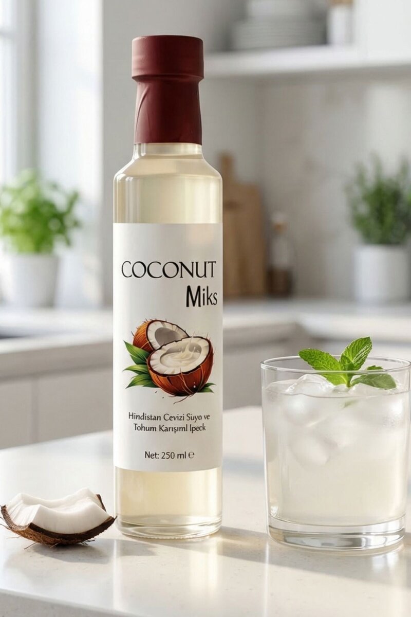 Coconut Miks Hindistan Cevizi Şurubu 250ml