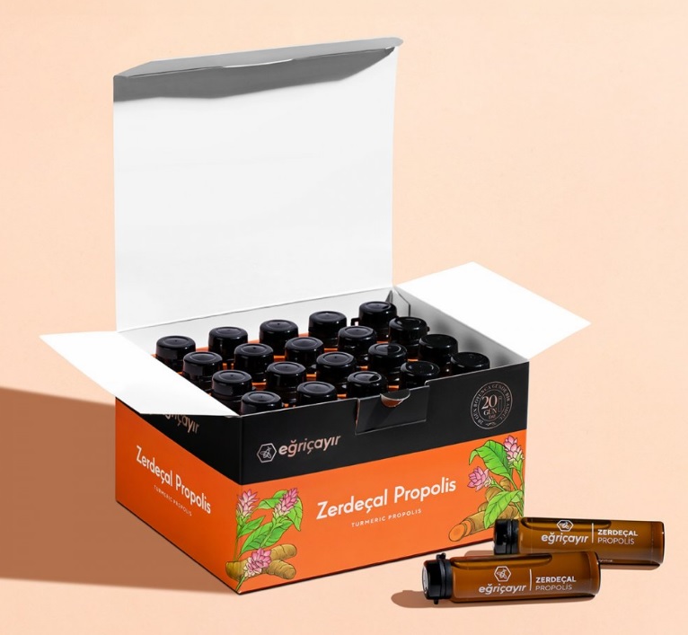 Zerdeçal + Propolis Ampul Eğriçayır