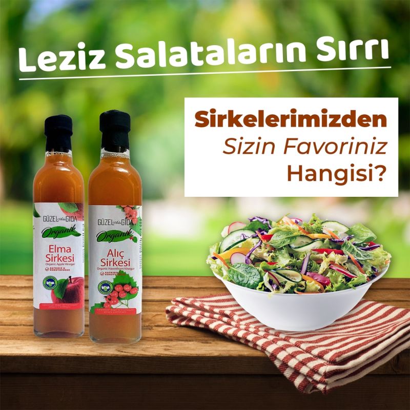 Organik Alıç Sirkesi 3X500 Ml