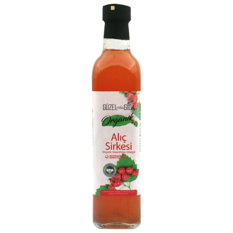 Organik Alıç Sirkesi 500 Ml