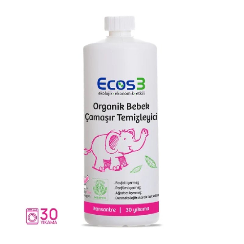 Organik Bebek Çamaşır Temizleyici (1050 ml)