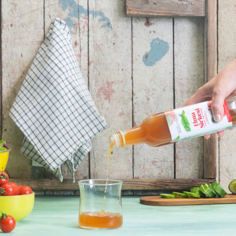 Organik Elma Sirkesi 3X500 Ml