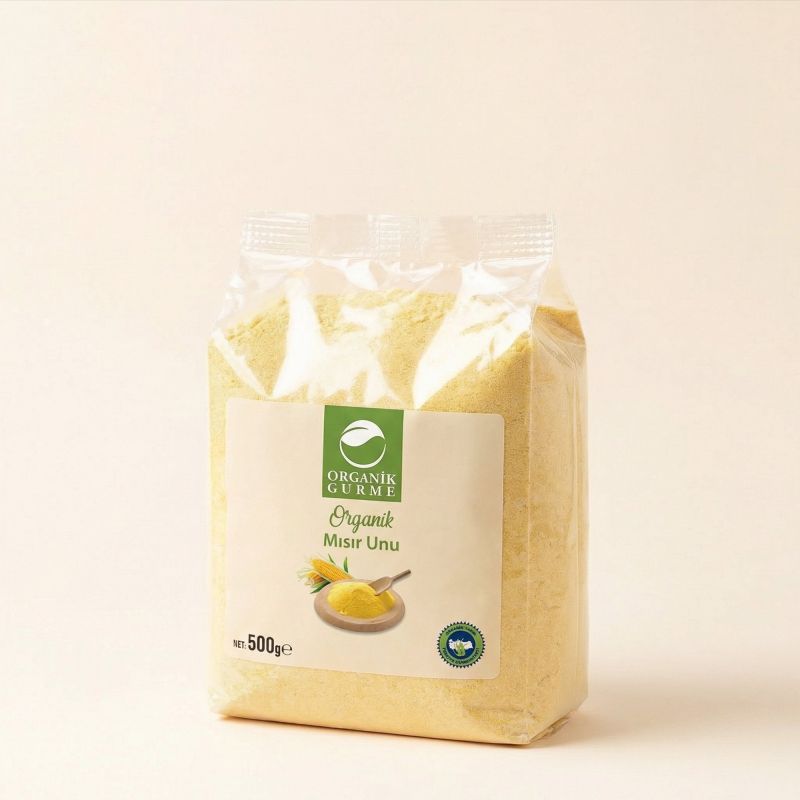 Organik Mısır Unu 500 gr