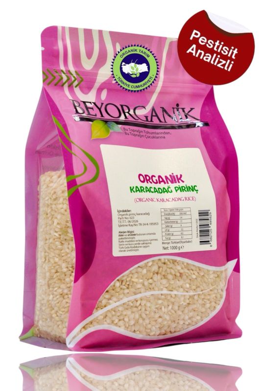 Organik Pirinç Karacadağ 1kg