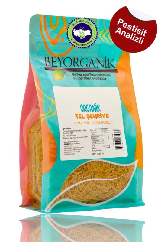 Organik Tel Şehriye 250gr
