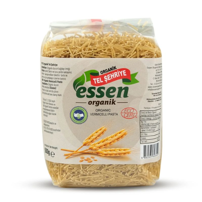 Organik Tel Şehriye 500 gr