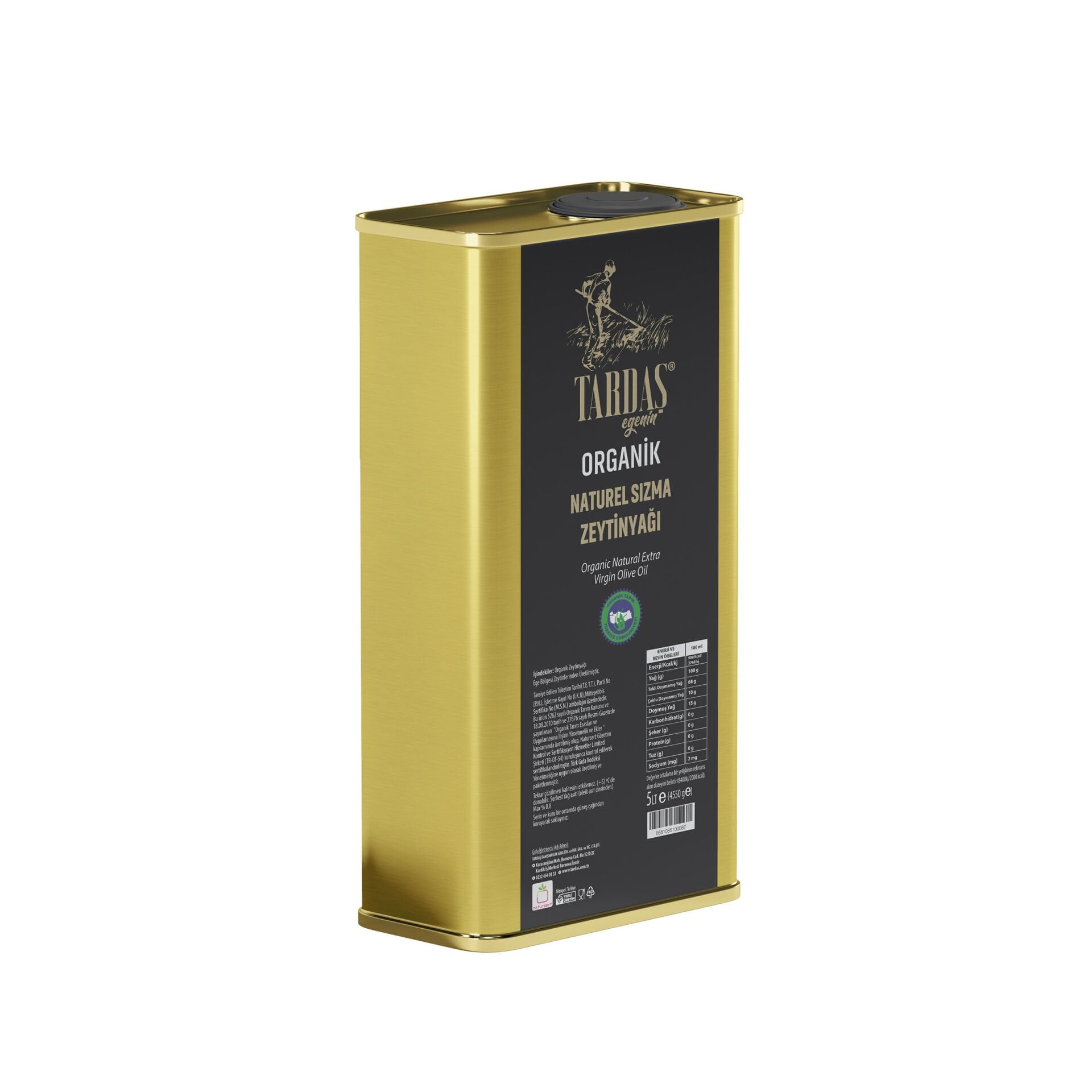 Organik Zeytinyağı 5 lt
