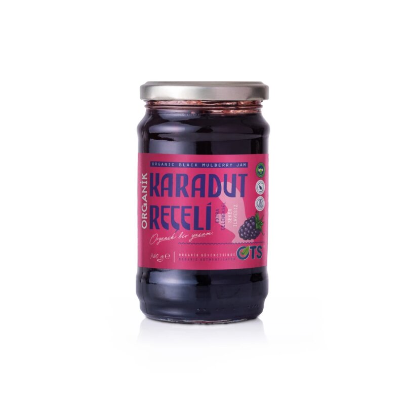 OTS Organik Karadut Reçeli 360 Gr